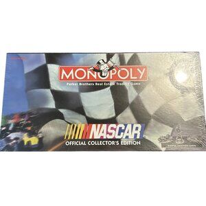 NEW Monopoly NASCAR Official Collector's Edition 1997 Brand New Sealed